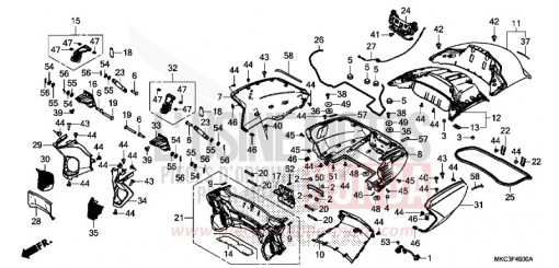 LUGGAGE BOX GL1800J de 2018